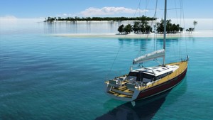 Sense(55)-3D2 - Ensign Yachts Beneteau QLD is proud to introduce you the New Beneteau Sense 55 photo copyright Beneteau property taken at  and featuring the  class