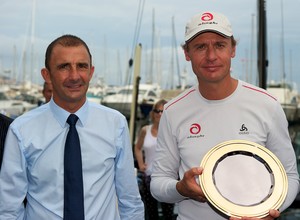 Prize giving ceremony of the Vulcain Trophy, Beaulieu-sur-Mer, France Day 4 photo copyright Chris Schmid/ Eyemage Media (copyright) http://www.eyemage.ch taken at  and featuring the  class