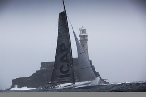 ICAP Leopard Fastnet Rock, 2011 Rolex Fastnet Race photo copyright  Rolex/Daniel Forster http://www.regattanews.com taken at  and featuring the  class