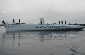 Rambler100 moored in Baltimore. Anne Minahane photo copyright SW taken at  and featuring the  class