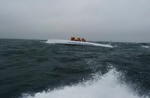 291882 206073522779071 130926090293815 515401 7346245 n - Rambler 100 capsize Fastnet Rock August 2011 photo copyright Nigel Millard/RNLI Baltimore http://www.baltimorelifeboat.ie/ taken at  and featuring the  class
