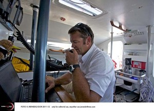 Campbell Field onboard Class 40 BSL - Global Ocean Race 2011-12 photo copyright  Jesus Renedo http://www.sailingstock.com taken at  and featuring the  class