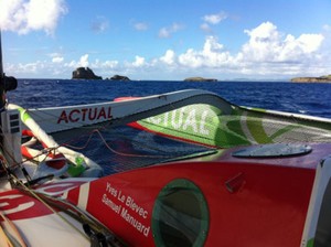 Actual - Transat Jacques Vabre 2011 photo copyright Actual taken at  and featuring the  class