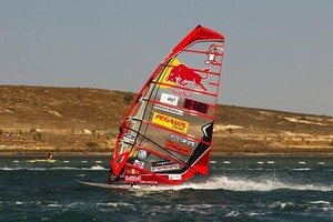 Bjorn turns on the turbo boosters - PWA Pegasus Airlines World Cup 2011 photo copyright  John Carter / PWA http://www.pwaworldtour.com taken at  and featuring the  class