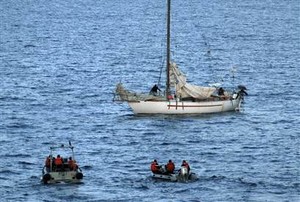 French attack on pirates in Tanit in April the following year - an operation which went badly wrong photo copyright  SW taken at  and featuring the  class