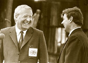 Chay Blyth is welcomed back by British Prime Minister, Edward Heath - Chay Blyth 40th anniversary photo copyright Chay Blyth Archive/PPL taken at  and featuring the  class