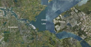 IJmeer Lake, between Amsterdam and Almere photo copyright  SW taken at  and featuring the  class