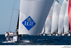Islas Canarias Puerto Calero - RC44 World Championship 2011 photo copyright Nico Martinez http://www.nicomartinez.com taken at  and featuring the  class