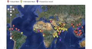 Live Piracy Map 2011 photo copyright  SW taken at  and featuring the  class