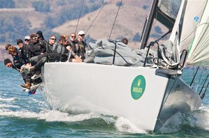 MAYHEM-Ashley Wolfe, Home Port Calgary, Leading after 2 races - Rolex Big Boat Series 2011 photo copyright  Rolex/Daniel Forster http://www.regattanews.com taken at  and featuring the  class