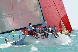 Iota enjoyed some good racing with Zoe photo copyright Teri Dodds - copyright http://www.teridodds.com taken at  and featuring the  class