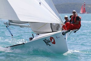 Pierre Gals' Kiss ended the regatta on top overall in the sports boats - Meridien Marinas Airlie Beach 22nd Annual Race Week 2011 photo copyright Teri Dodds - copyright http://www.teridodds.com taken at  and featuring the  class