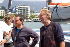 Marco Nannini and Paul Peggs take third place in Leg 1 on Class40 Financial Crisis - Global Ocean Race 2011-12 photo copyright Oliver Dewar /Global Ocean Race http://www.globaloceanrace.com taken at  and featuring the  class