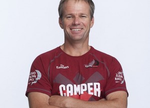 Chris Nicholson, Skipper, Camper sailed by Emirates Team NZ photo copyright Emirates Team New Zealand http://www.etnzblog.com taken at  and featuring the  class