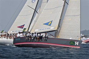 ORBIT, Clube Naval de Cascais (Portugal), Patrick Monteiro de Barros (helm), Henrique Anjos (tactician) - New York Yacht Club Invitational Cup photo copyright  Rolex/ Kurt Arrigo http://www.regattanews.com taken at  and featuring the  class