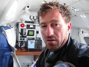 Phil Sharp onboard The Spirit of Independence on leg 3 - La Solitaire du Figaro 2011 photo copyright Artemis Offshore Academy www.artemisonline.co.uk taken at  and featuring the  class