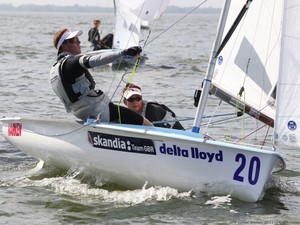 Phil Sparks and David Kohler 470 - 470 Junior World Championships 2011 photo copyright Thom Touw http://www.thomtouw.com taken at  and featuring the  class