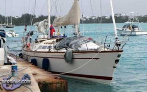 Riot waits for attention - sails, bimini, engine, steering, anchoring system photo copyright  SW taken at  and featuring the  class