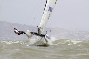 Adam Beattie's Nacra #1 - Fantasea F18 Australian Championships 2011, Magnetic Island Race Week 2011 photo copyright Teri Dodds http://www.teridodds.com taken at  and featuring the  class