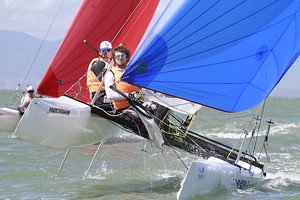 Nacra NQ - Fantasea F18 Australian Championships - Sealink Magnetic Island Race Week 2011 photo copyright Teri Dodds http://www.teridodds.com taken at  and featuring the  class