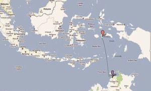 Shady Lady route Darwin to Ambon photo copyright  SW taken at  and featuring the  class