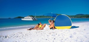 Whitehaven Tent photo copyright Fantasea Adventure Cruising - copyright http://www.fantasea.com.au taken at  and featuring the  class