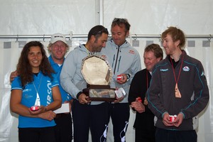 Prize giving - Tornado World Championships 2011 photo copyright Andrew Dowley taken at  and featuring the  class