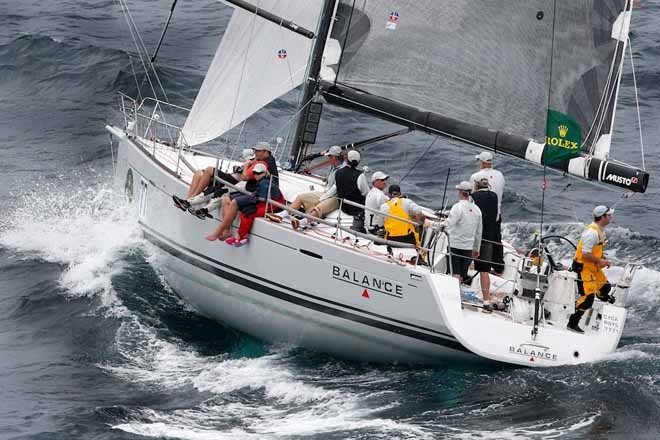 Paul Clitheroe’s Balance at the start of the Rolex Sydney Hobart Yacht Race 2011  © Howard Wright /IMAGE Professional Photography http://www.imagephoto.com.au