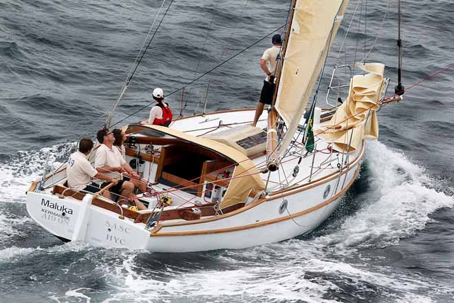 Peter Langman’s Maluka of Kermandie - Rolex Sydney Hobart Yacht Race 2011 © Howard Wright /IMAGE Professional Photography http://www.imagephoto.com.au