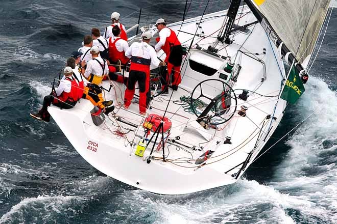 Ed Saltis’s AFR Midnight Rambler at the start of the Rolex Sydney Hobart Yacht Race 2011  © Howard Wright /IMAGE Professional Photography http://www.imagephoto.com.au