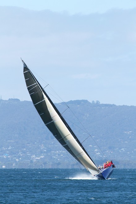 Gusto powered in to Blairgowrie on a broad reach. - UK-Halsey Boxing Day Dash ©  Alex McKinnon Photography http://www.alexmckinnonphotography.com