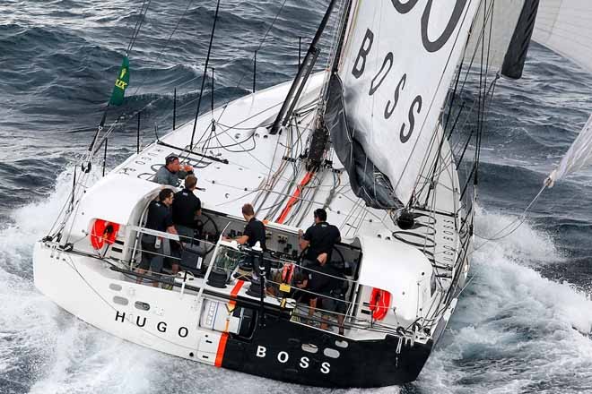 Alex Thomson’s Hugo Boss - Rolex Sydney Hobart Yacht Race 2011  © Howard Wright /IMAGE Professional Photography http://www.imagephoto.com.au