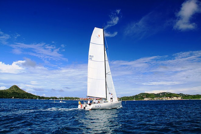 ARC2011 Vaquita arrives in beautiful weather ©  SW