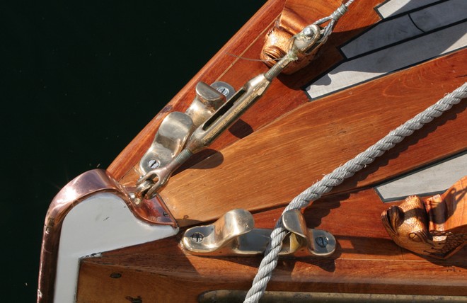 Fine brightwork and timberwork - Rolex Sydney Hobart Yacht Race 2011 © Crosbie Lorimer http://www.crosbielorimer.com