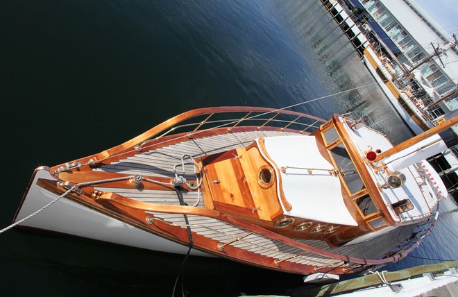 Classic boat restoration - Rolex Sydney Hobart Yacht Race 2011 © Crosbie Lorimer http://www.crosbielorimer.com