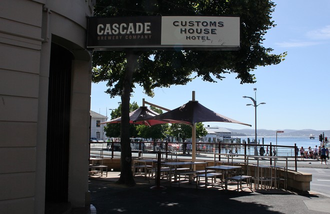 Venue for the Quiet Little Drink (QLD), looking very quiet. - Rolex Sydney Hobart Yacht Race 2011 © Crosbie Lorimer http://www.crosbielorimer.com