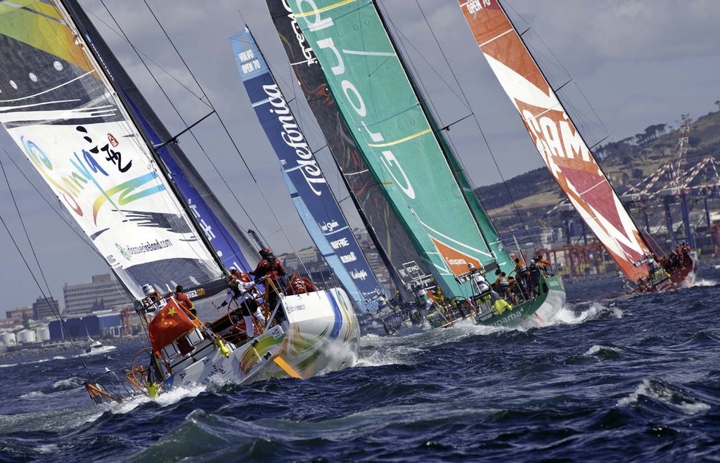 Гоночные яхты Volvo Ocean Race