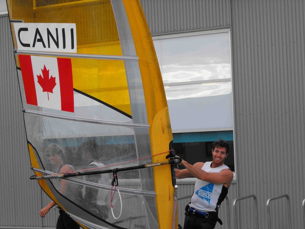 David after racing today - ISAF Sailing World Championships Perth 2011 © John Curtis