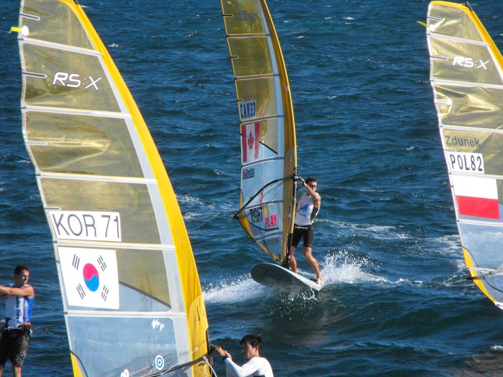 Zac sailing - ISAF Sailing World Championships Perth 2011 photo copyright John Curtis taken at  and featuring the  class