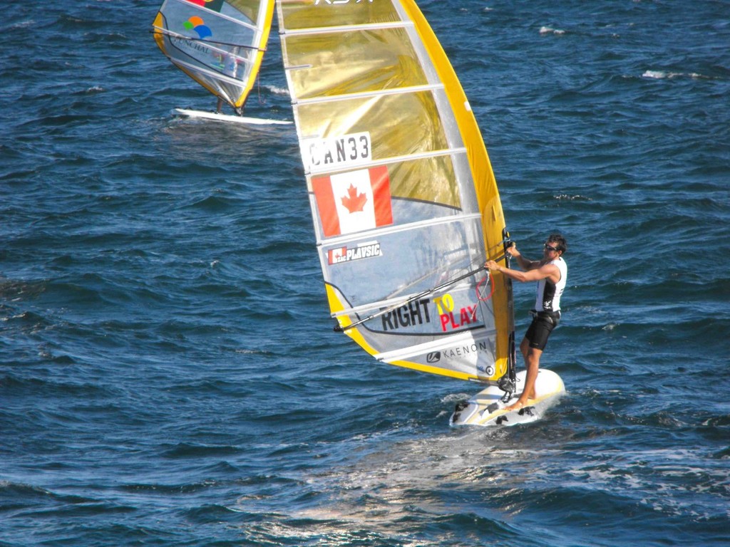 Zac sailing - ISAF Sailing World Championships Perth 2011 &copy; John Curtis