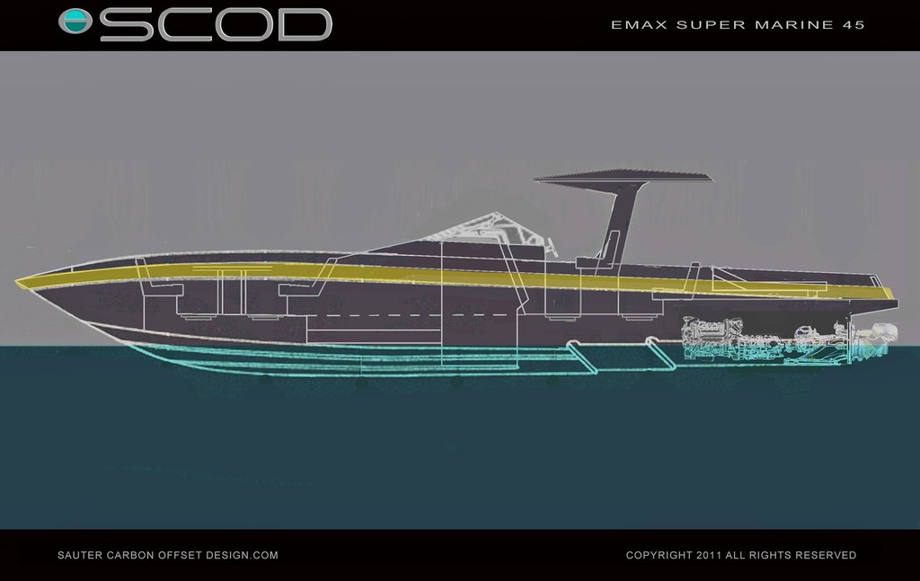 Emax Super Marine 45 Layout Press photo copyright Sauter Carbon Offset Design taken at  and featuring the  class