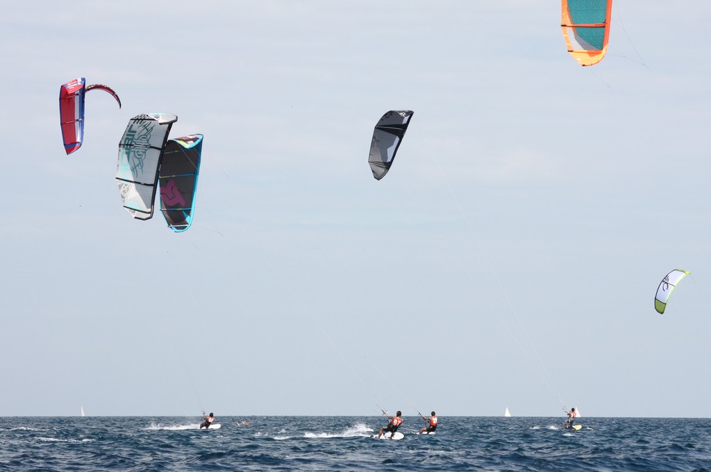 Day 1 of the Kiteboard Class. 2011 Phuket King’s Cup Regatta. © Duncan Worthington