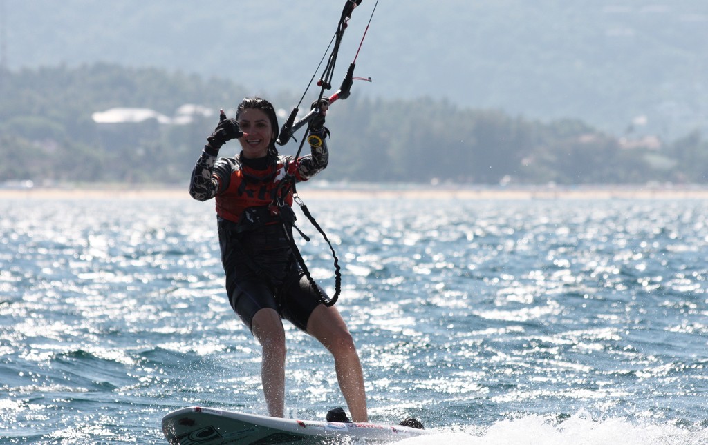 Day 1 of the Kiteboard Class. 2011 Phuket King’s Cup Regatta. © Duncan Worthington