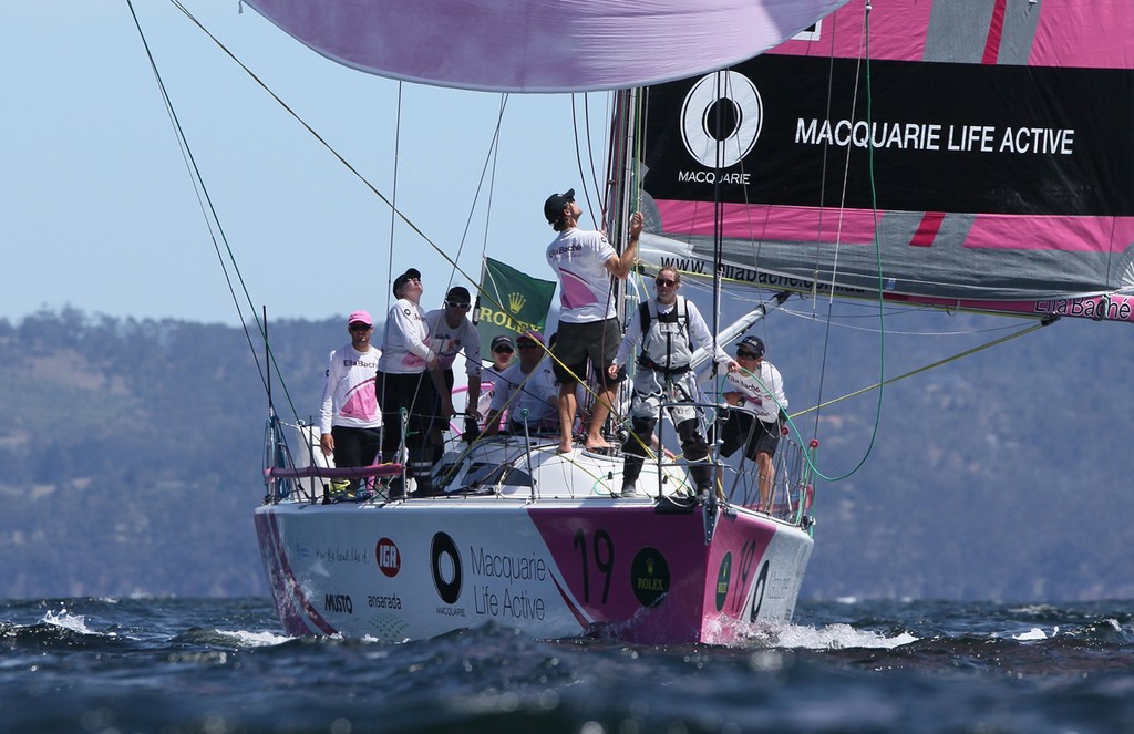 Preparing for a gybe - Rolex Sydney Hobart Yacht Race 2011 © Crosbie Lorimer http://www.crosbielorimer.com