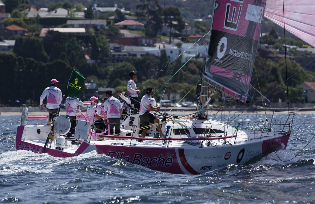 Passing Sandy Point - Rolex Sydney Hobart Yacht Race 2011 photo copyright Crosbie Lorimer http://www.crosbielorimer.com taken at  and featuring the  class