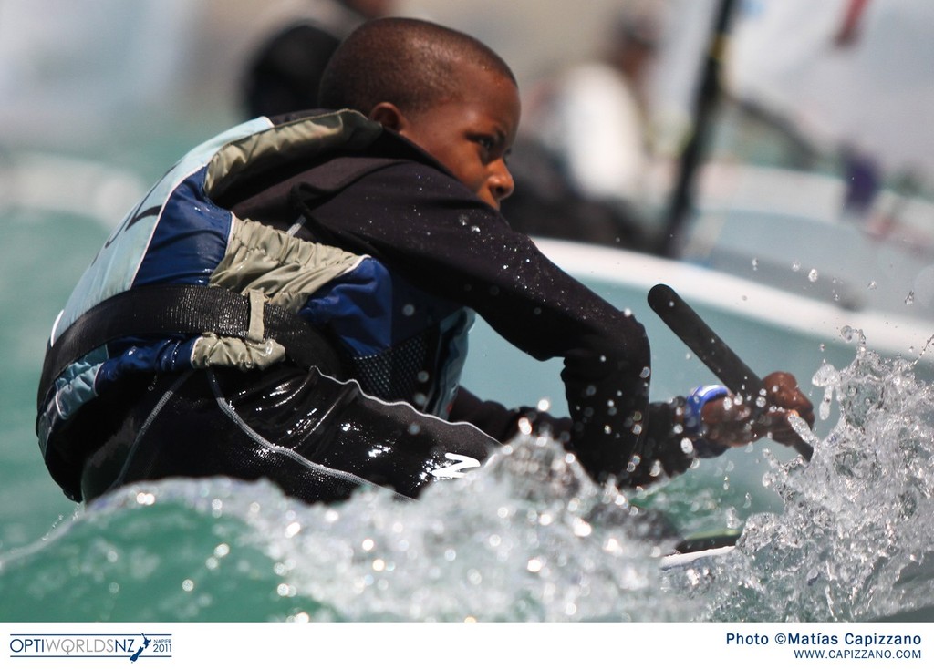 2011 Optimist Worlds Napier, Day 2 © Matías Capizzano/Optiworlds http://www.capizzano.com/