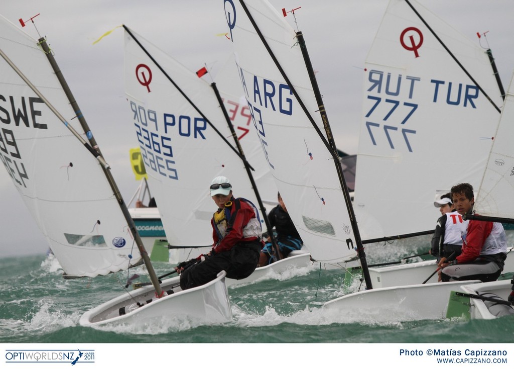 2011 Optimist Worlds Napier, Day 2 © Matías Capizzano/Optiworlds http://www.capizzano.com/