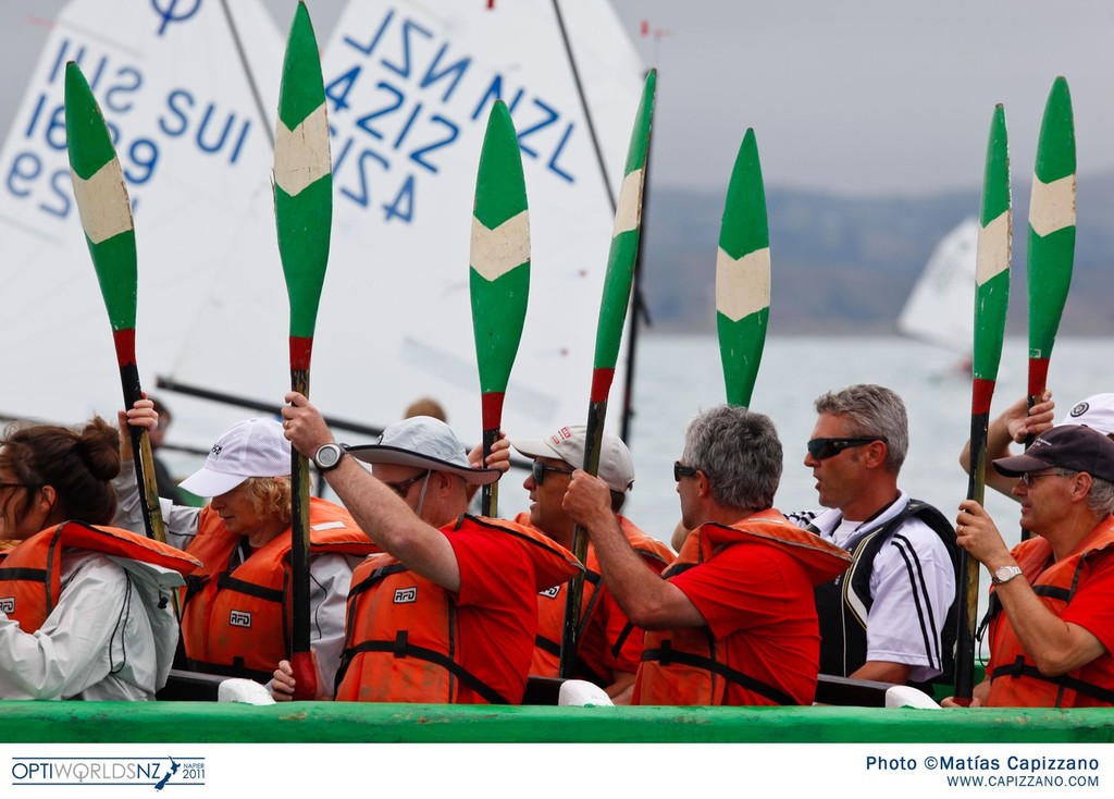 2011 Optimist Worlds, Day 1 &copy; Matías Capizzano/Optiworlds http://www.capizzano.com/