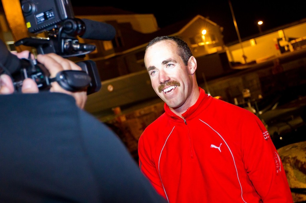 PUMA Ocean Racing powered by BERG, MCM Amory Ross during the Volvo Ocean Race 2011-12 Cape Town stopover.  © Ian Roman/Volvo Ocean Race http://www.volvooceanrace.com