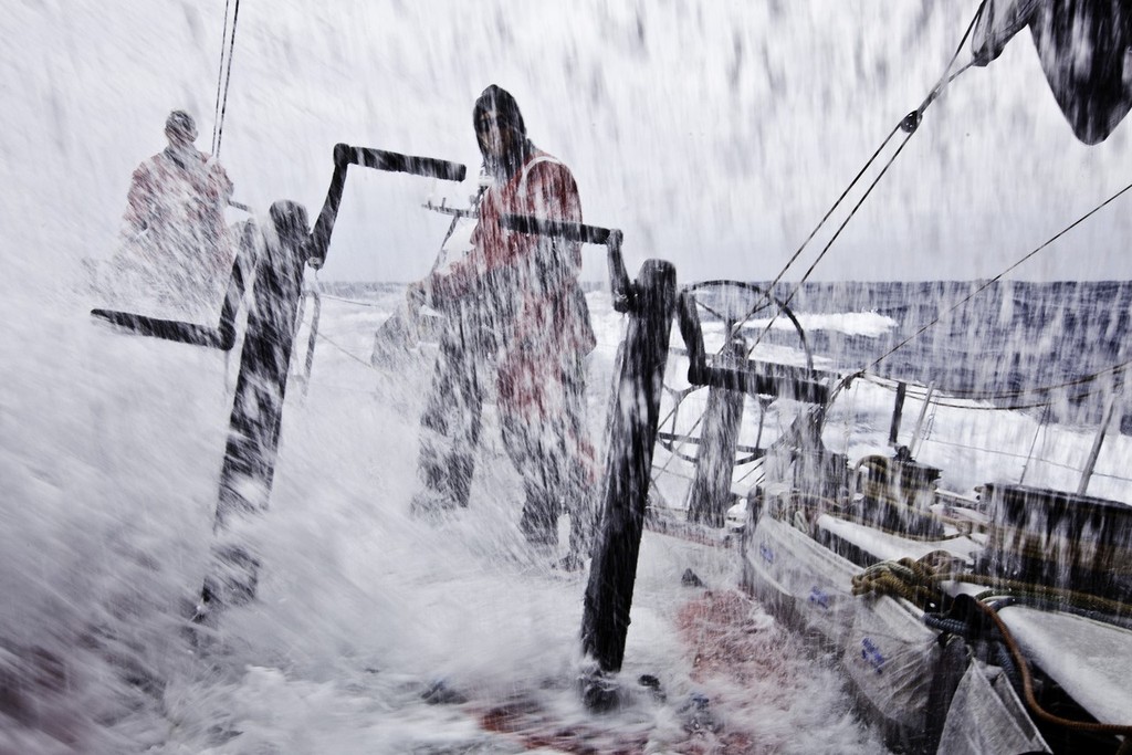 PUMA Ocean Racing powered by BERG during leg 2 of the Volvo Ocean Race 2011-12, from Cape Town, South Africa to Abu Dhabi, UAE.  © Amory Ross/Puma Ocean Racing/Volvo Ocean Race http://www.puma.com/sailing